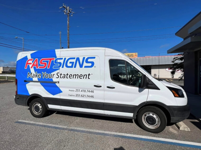 Company Van Graphics Photo